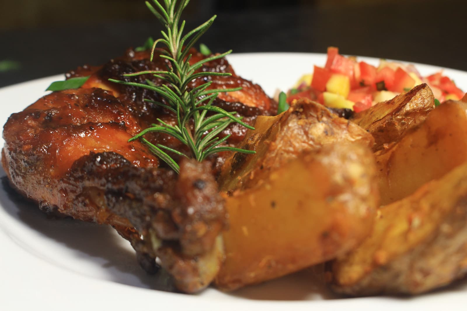 Decorated birthday cake