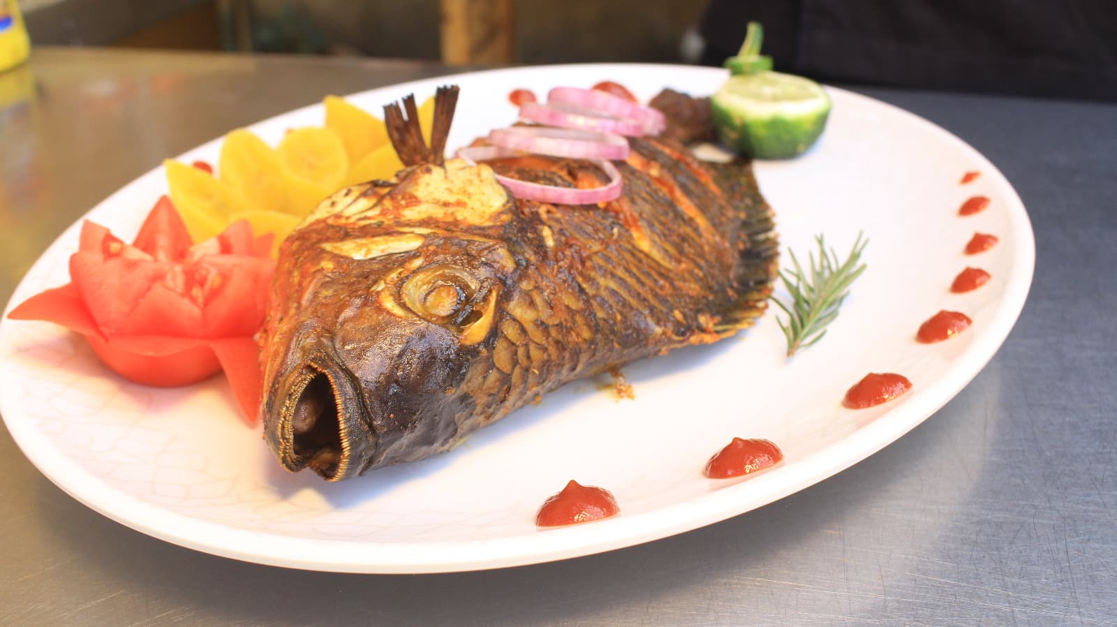 Table setting for event